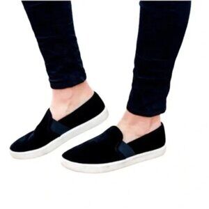 VINCE “Blair” Velvet Slip-On Sneakers